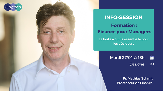 Infosession Finance pour managers 27 janvier 2026