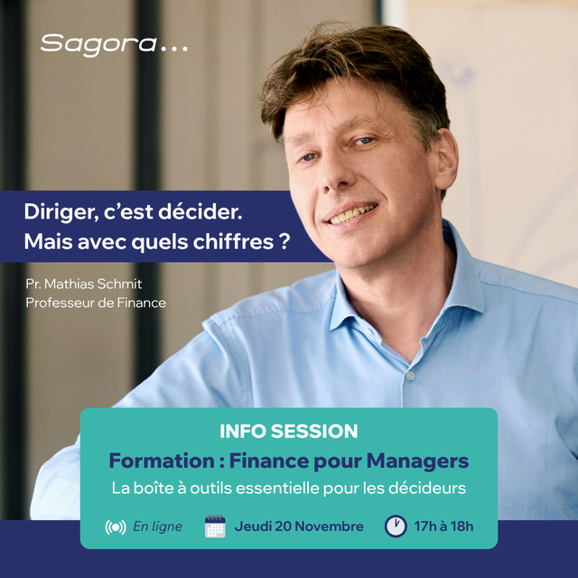 Infosession Finance pour managers 20 novembre 2025