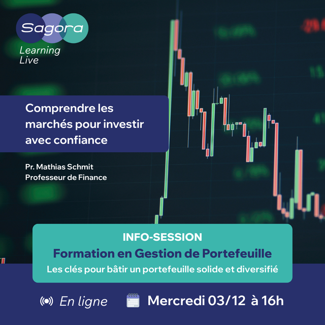Sagora Info session de la formation Gestion de portefeuille 3 décembre 2025
