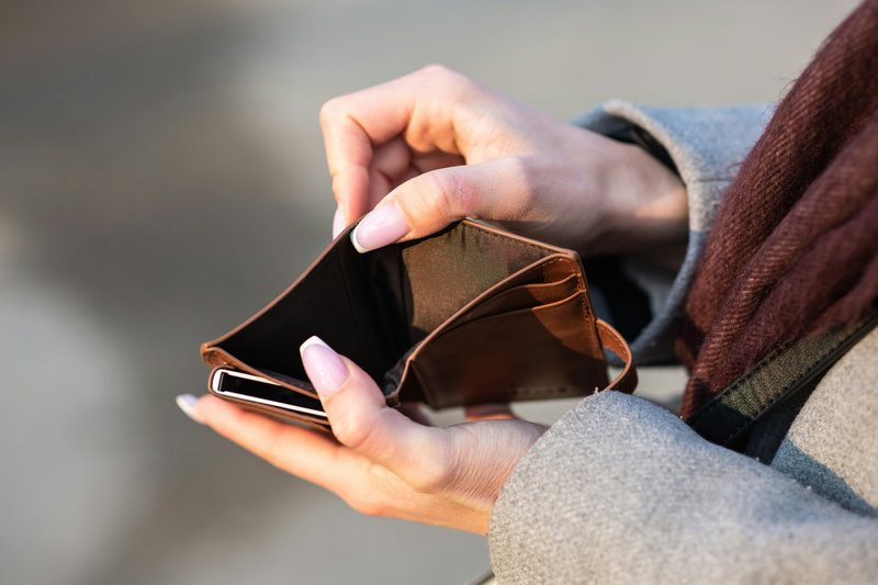 Gestion de portefeuille et volatilité des marchés, image d'un portefeuille vide